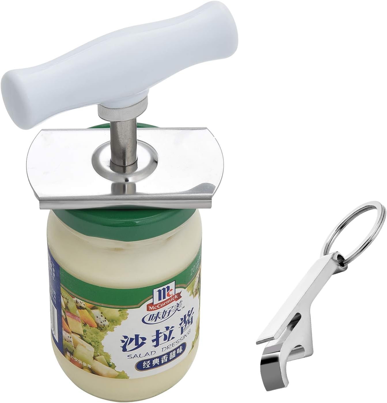 Yizhet Can Openers Jar Opener Stainless Steel Lids Off Jar