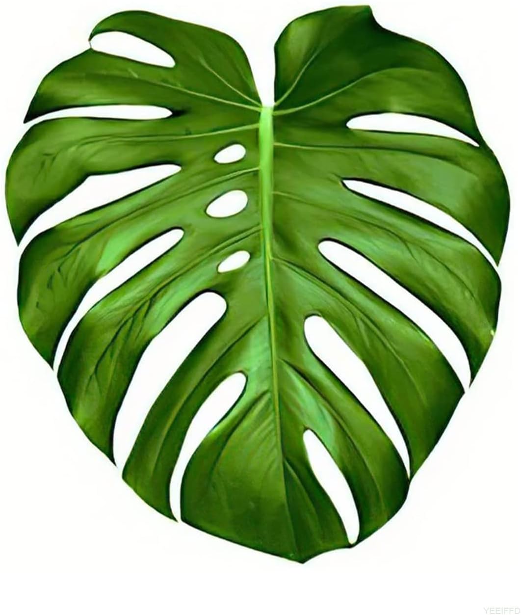 YEEIFFD Green Plant 5D Diamond Painting Kits, Green Monstera Leaf Full Drill Round Diamond Cross Stitch Diamond Painting by Number Kits for Home Wall Decor 12 x 16 Inch