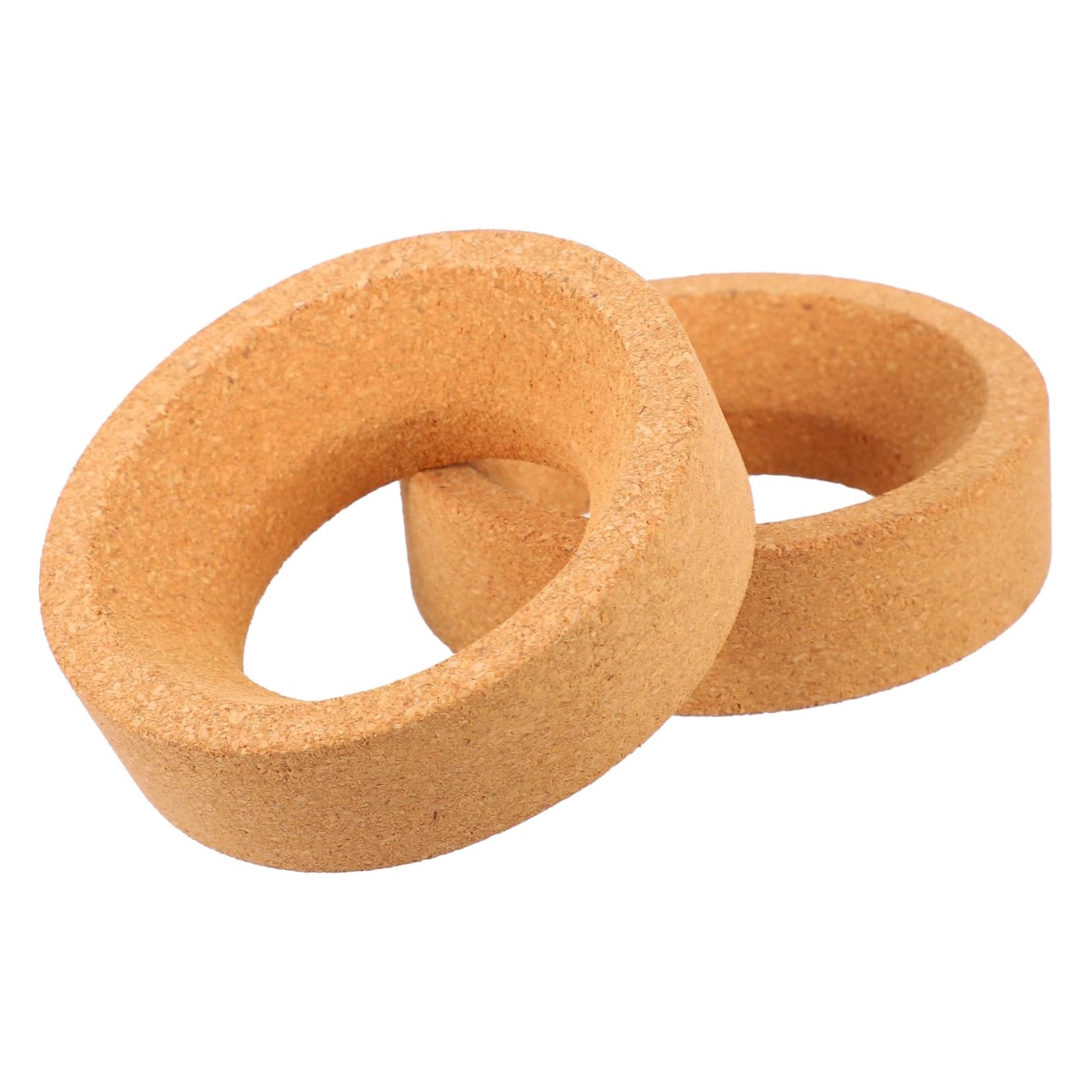 KICHOUSE 3sets Cork Flask Stands Heat Resistant Round Bottom Flask Base Holders Lab Flask Pad Strong Support 2pcs*3