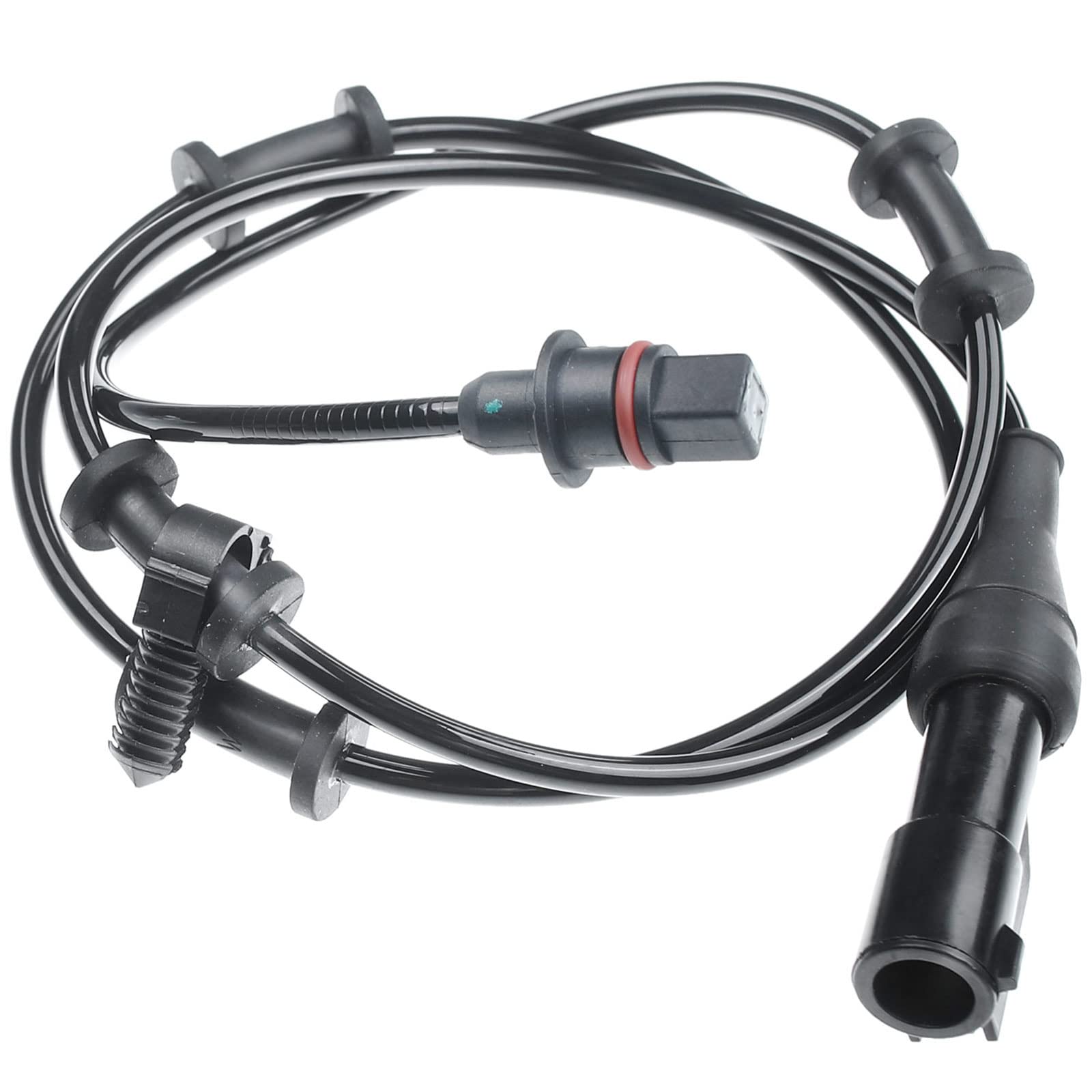 A-Premium ABS Wheel Speed Sensor Compatible with Jaguar Models - S-Type, Super V8, Vanden Plas, XJ8, XJR, XK, XKR - Front Driver or Passenger Side, Replace# C2C13785, C2C14613