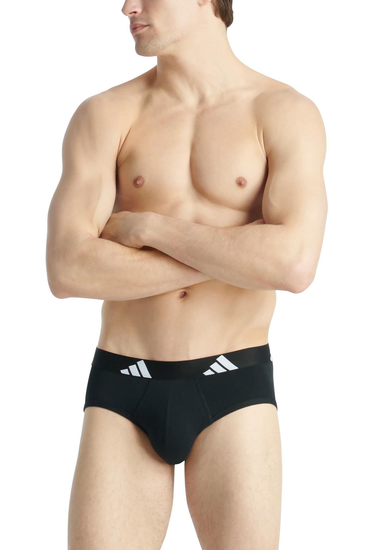 adidas Herren Basic Brief Slips Unterhose Pant Unterwäsche 6er Pack