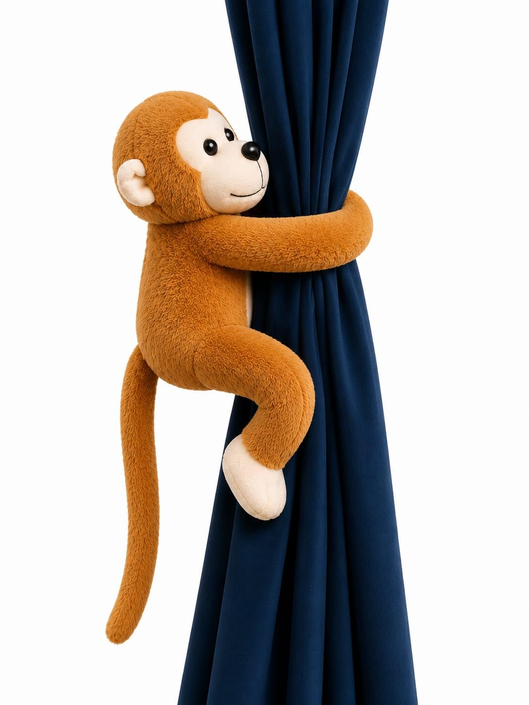 Adorable Monkey Plush Toy | Soft & Huggable Stuffed Animal for Kids, Toddlers & Girls | Birthday Return Gift, Nursery Décor & Bedtime Cuddling Toy-image-28