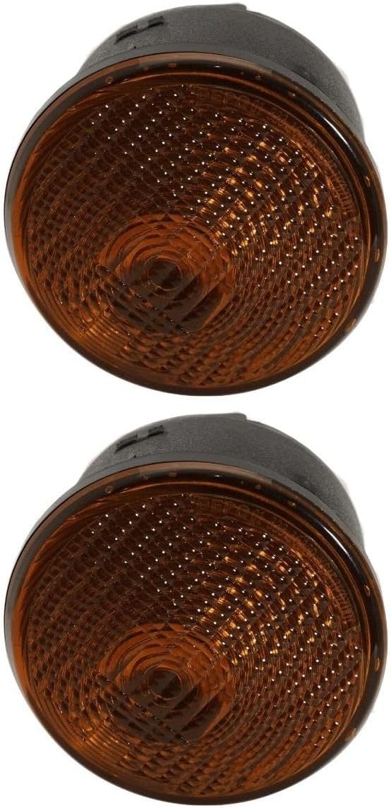 2 Set of - Signal Light Passenger Side Turn Bulb Lamp for Jeep for Wrangler 2007-201