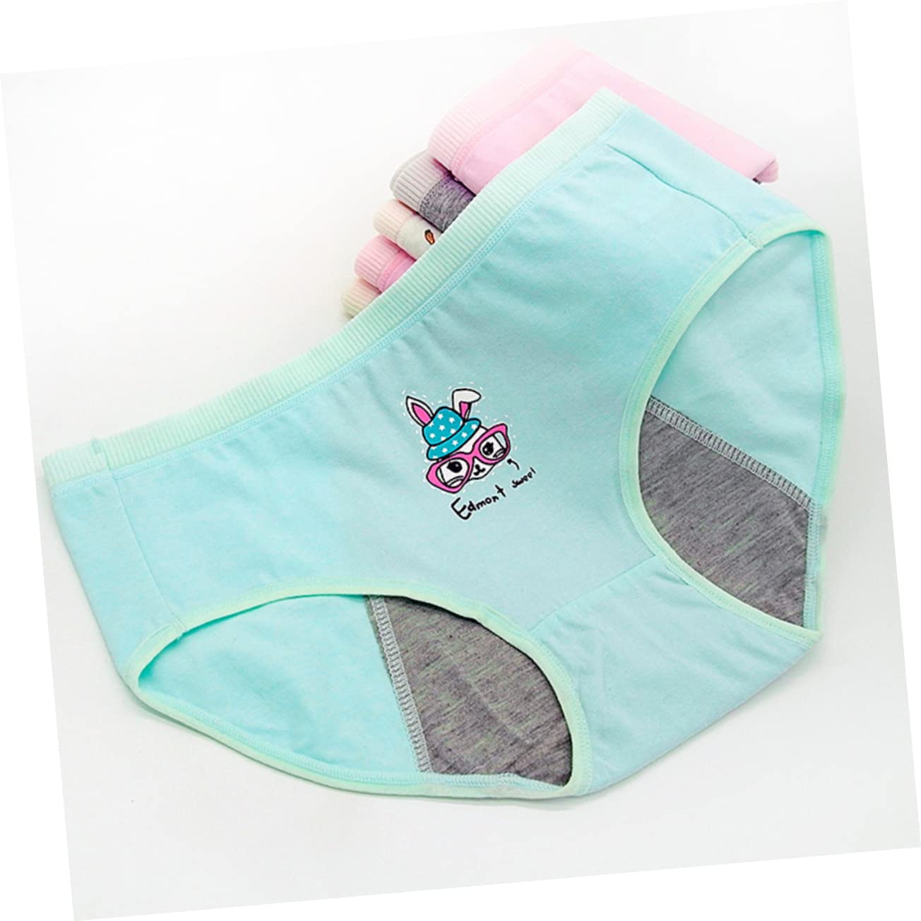 SHERCHPRY 9piezas Bragas Menstruales Impermeables para Mujer De Ropa Interior Transpirable y Cómoda para Ciclo Menstrual