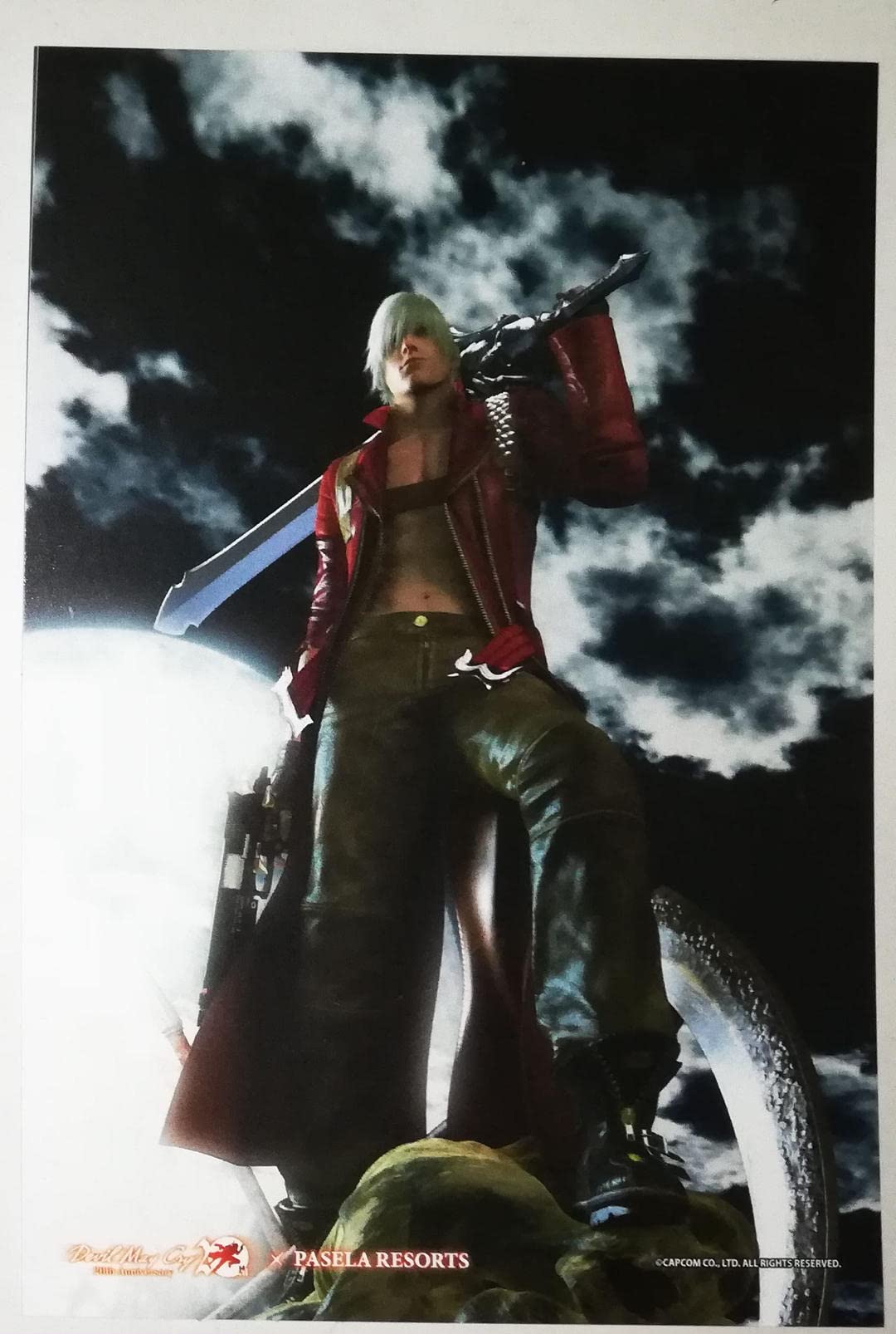 Amazon.co.jp: デビルメイクライ ダンテ ポストカード 特典 パセラ  