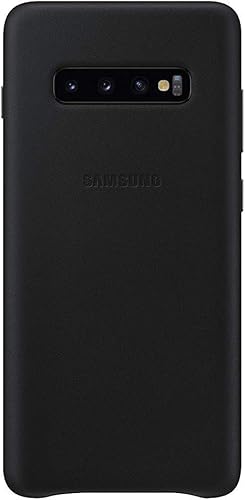 Beetlecase Coque en Cuir Noir Galaxy S 10+ EF-VG975LBEGWW