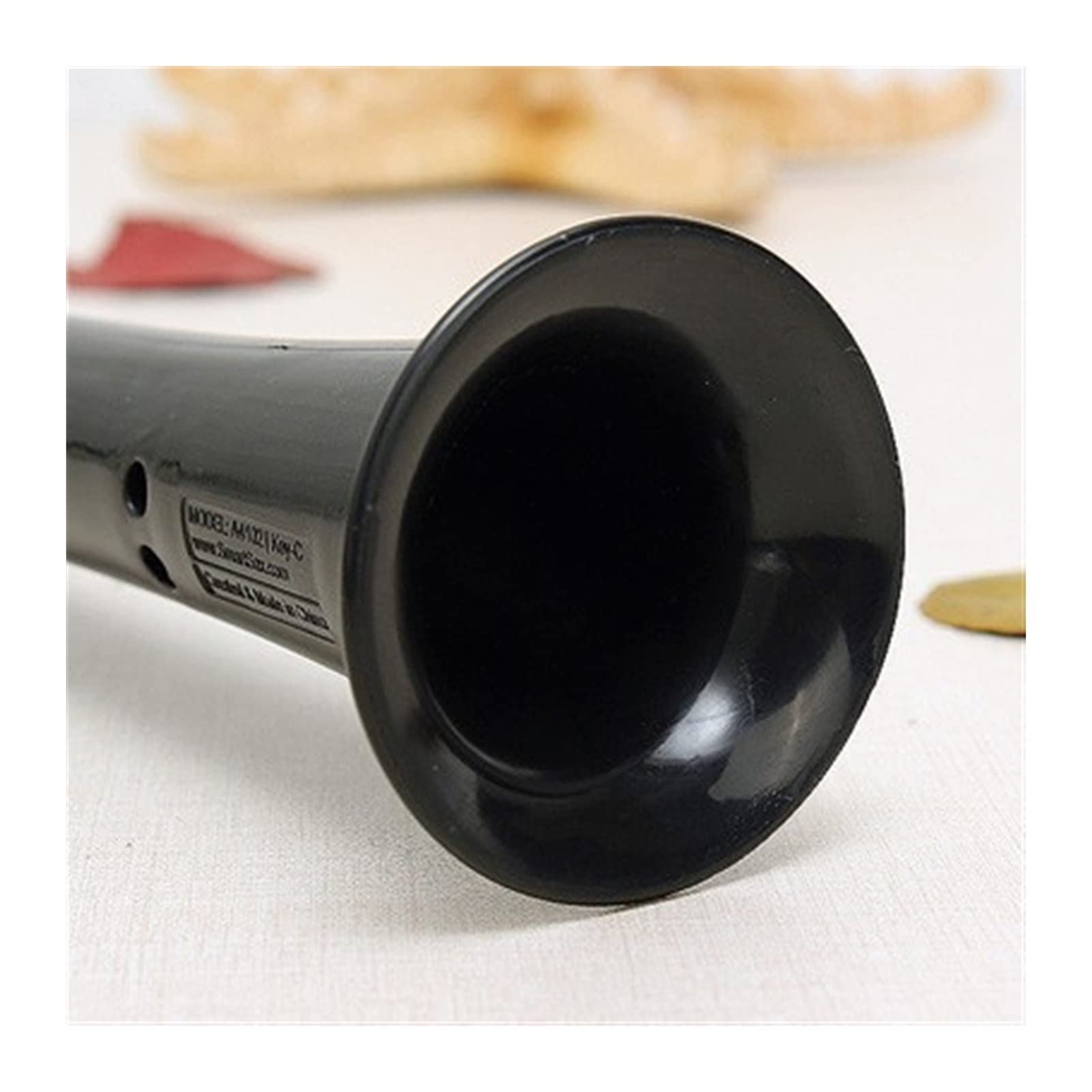 Pocket Saxophone Tenor Alto Saxofone Mini Pocket Saxophone Bamboo Sax Paix De La Paix Saxophone professionnel (Color : Black)