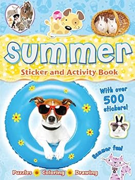 Paperback Summer Sticker and Activity Book