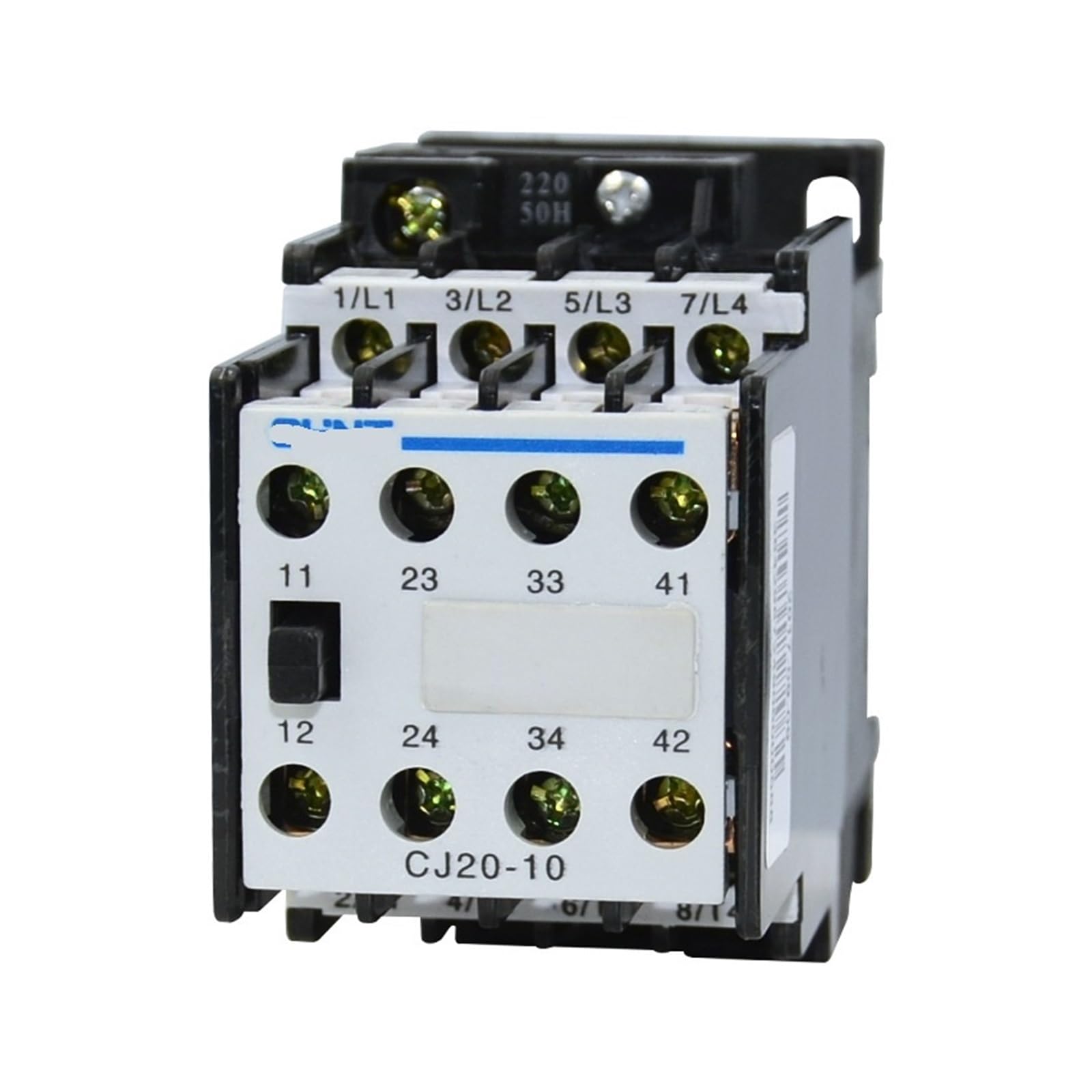 Contacteur CJ20-10 10A commutateur AC r&eacute;sistant pour r&eacute;seau 380V et 440V