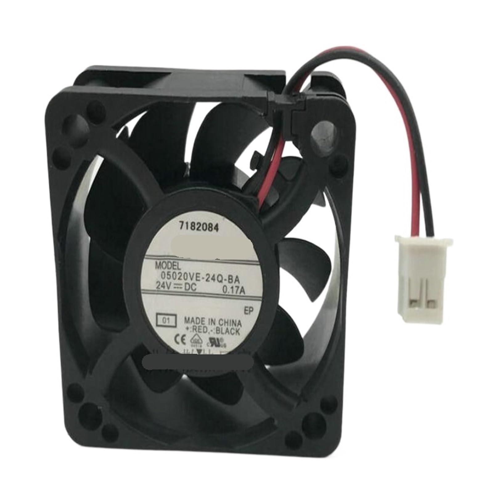 YMUGUEGH 05020VE-24Q-BA DC24V 0.17A two-wire 50 * 20MM fan