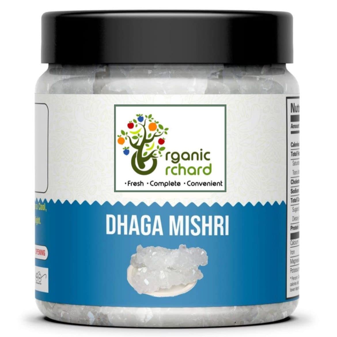 Organic Orchard Go Kitchen Dhaga Mishri Crystal Sweet Candy|Thread Mishri|Rock Sugar Dhaga Mishri In Fresh|Crystals Sugar(500 G) (B09TXQ1CGL) Amazon Price History, Amazon Price Tracker