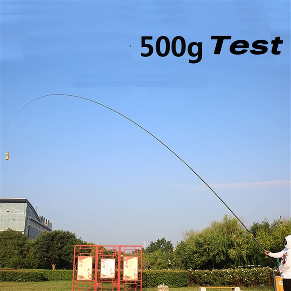 Canna Da Pesca Telescopica 10m | Carbonio | Antigroviglio | Impugnatura Antiscivolo | Borsa Inclusa