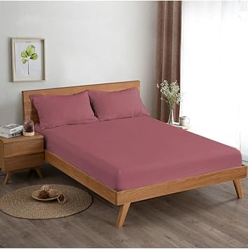 Mer-Tim Pamuklu Ranforce  ift Ki ilik Jumbo Boy 200x200 Lastikli  ar af Tak m  - G l Kurusu