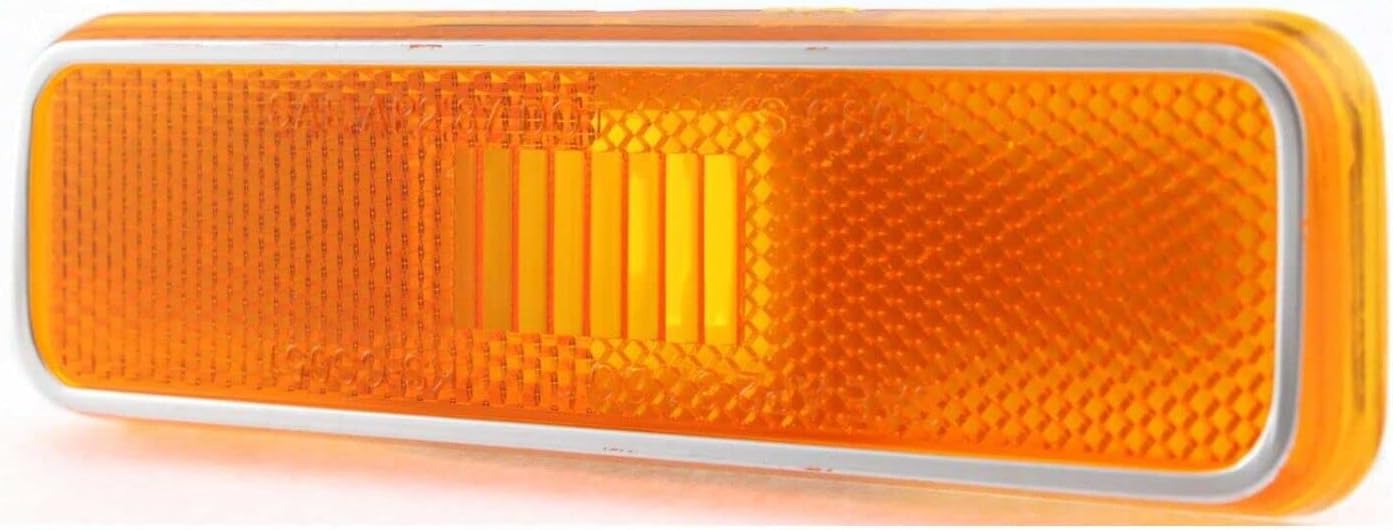 DAT AUTO PARTS Driver Or Passenger Side Front Side Marker Light Assembly Replacement for Dodge Ramcharger, Pickup Fullsize, Turismo, Scamp, Horizon