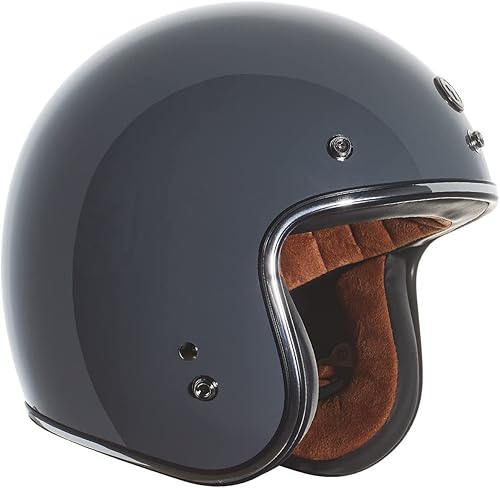 Miniatura 2 de TORC T50 Route 66 Lucky 13 - Casco abierto con gráficos Craneo