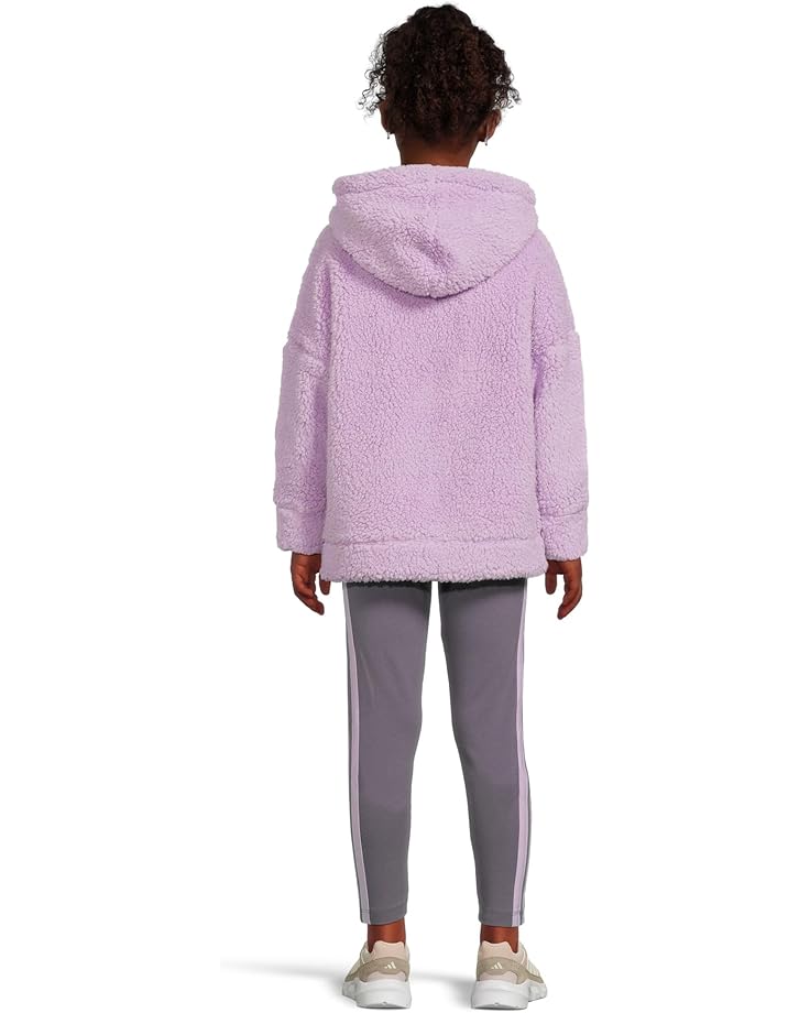 adidas Kids Hooded Sherpa Legging Set (Toddler/Little Kid) - #2 of 3