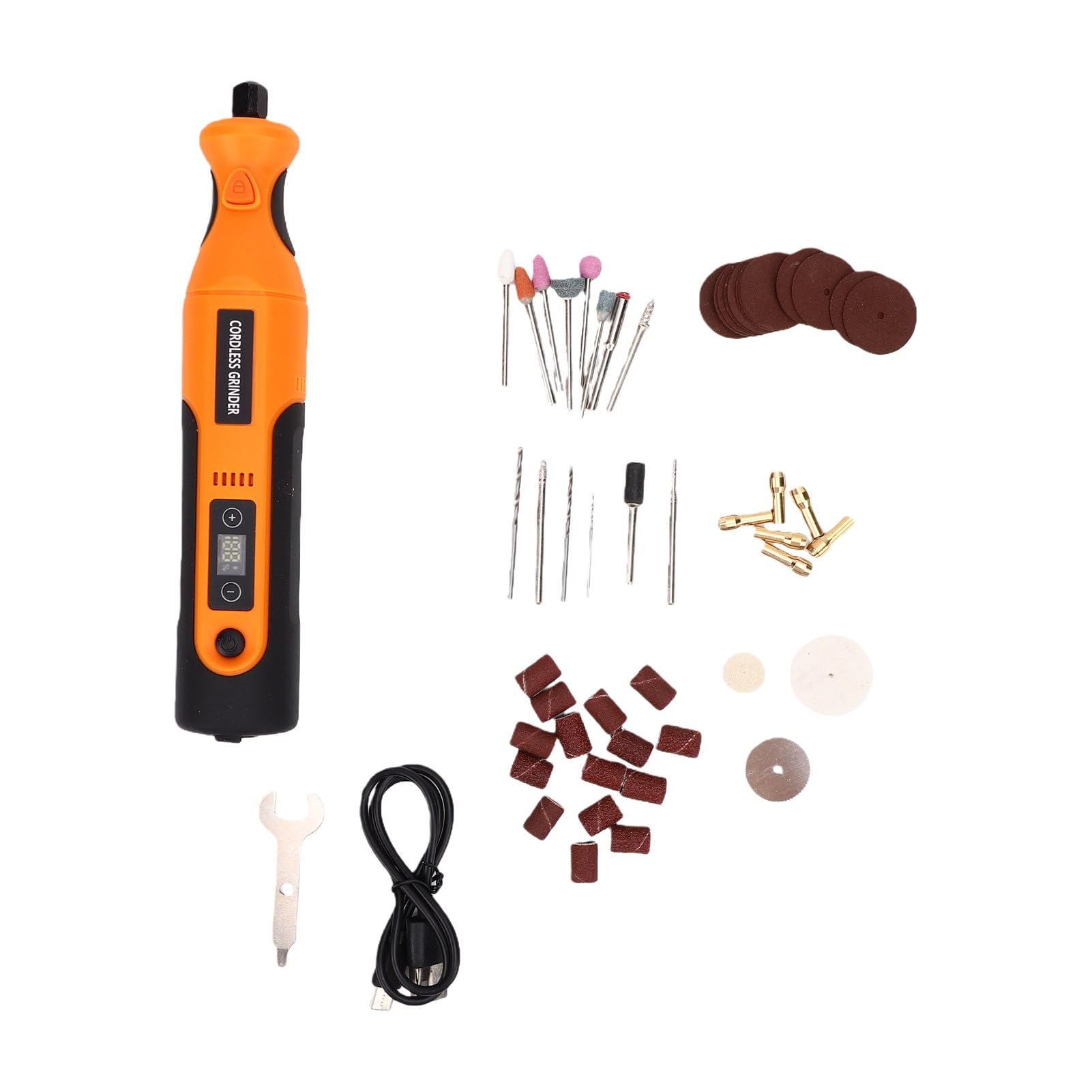 Luocute Mini Kit de Herramientas Rotativas, 12 Velocidades