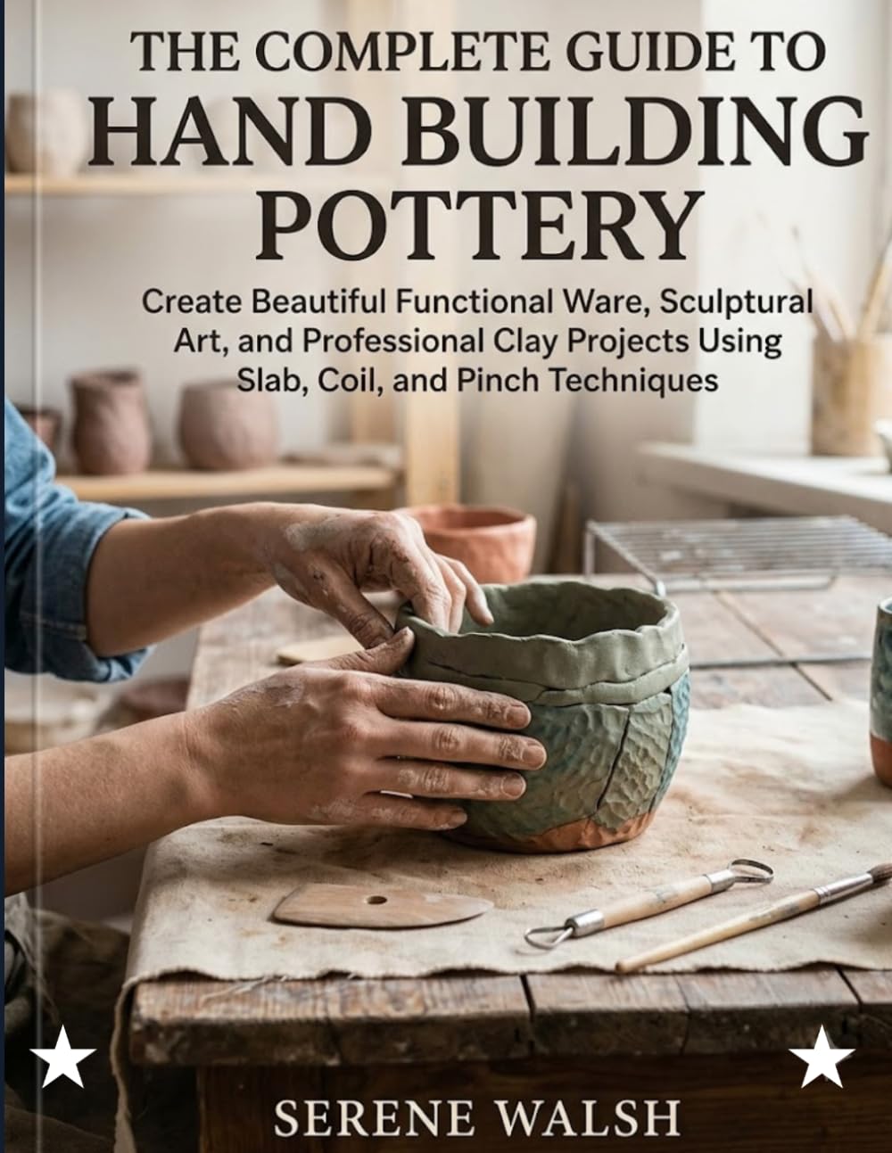 THE COMPLETE GUIDE TO HAND BUILDING POTTERY: Create Beautiful Functional Ware, Sculptural Art, and Professional Clay Projects Using Slab, Coil, and Pinch Techniques