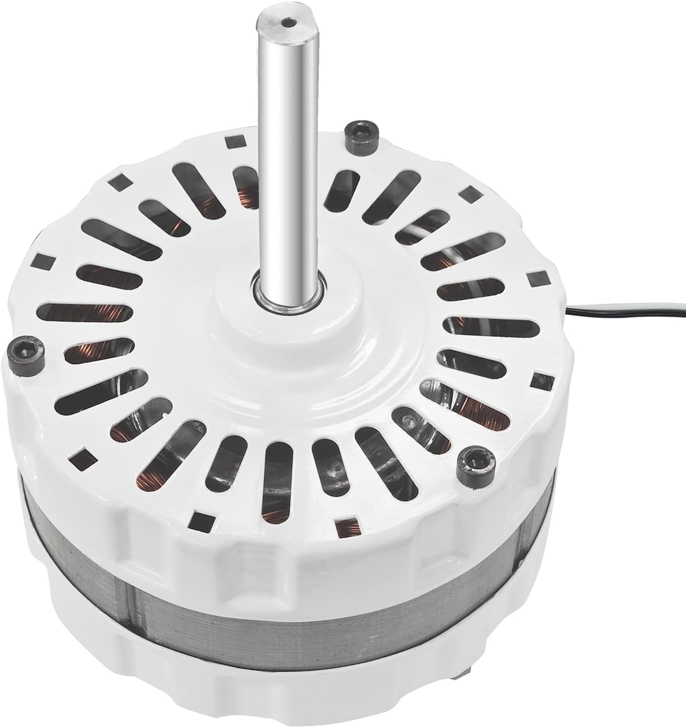 showingo New White 5" Diameter Attic Fan Motor Ventilator for Broan 97009317 99080267