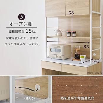 ホワイトキッチンキャビネット ハンドルレスキャビネット付きホワイトパラレルキッチン | OPPOLIA