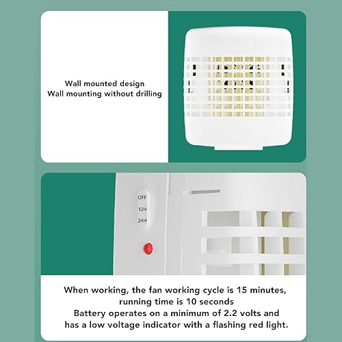 Miniatura 5 de Mini caja de difusor de eliminación de olores potente para ascensor baño sala de estar con instalación de pasta