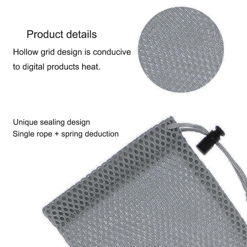 HAWEEL Pouch Carry Bag, Organizer for Smart Phones/Power Bank/USB Flash Drive/SD Cards and Other Accessories Grey