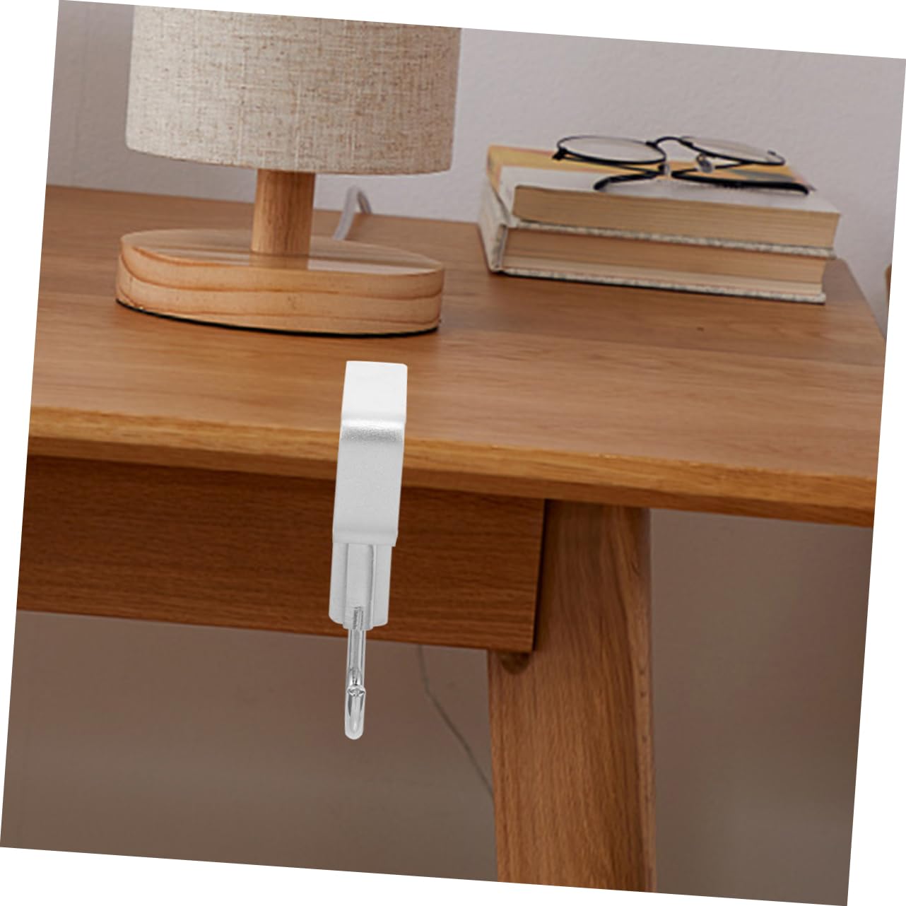 Cabilock 2pcs Desk Purse Holder Hook Aluminum Alloy Backpack Hanger for Office Easy Hanging and Removal Table Hooks for Hanging Bags