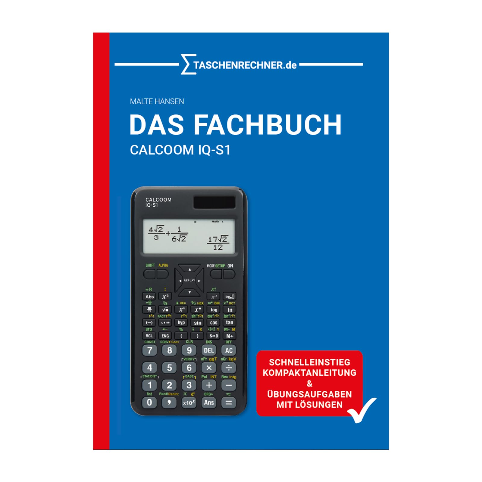 CALCOOM IQ-S1 + 5 Jahre Garantie + Schutztasche + Fachbuch