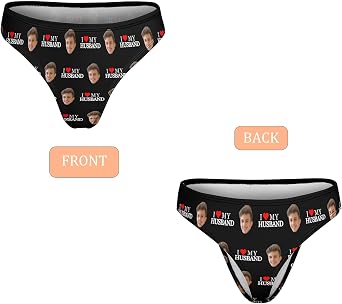 Custom Matching Underwear for Couples, Funny Bridal Shower Groom Gag Gift, Bachelorette Wedding Anniversary Engagement