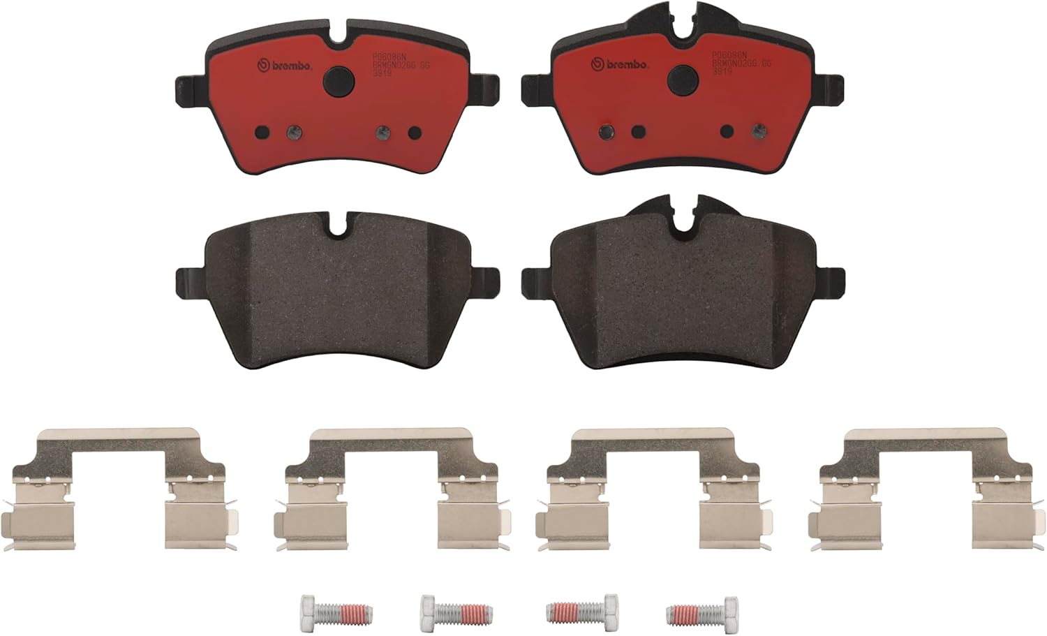 Brembo P06086N Premium Ceramic Front Disc Brake Pad Set MINI OE# 34116778320