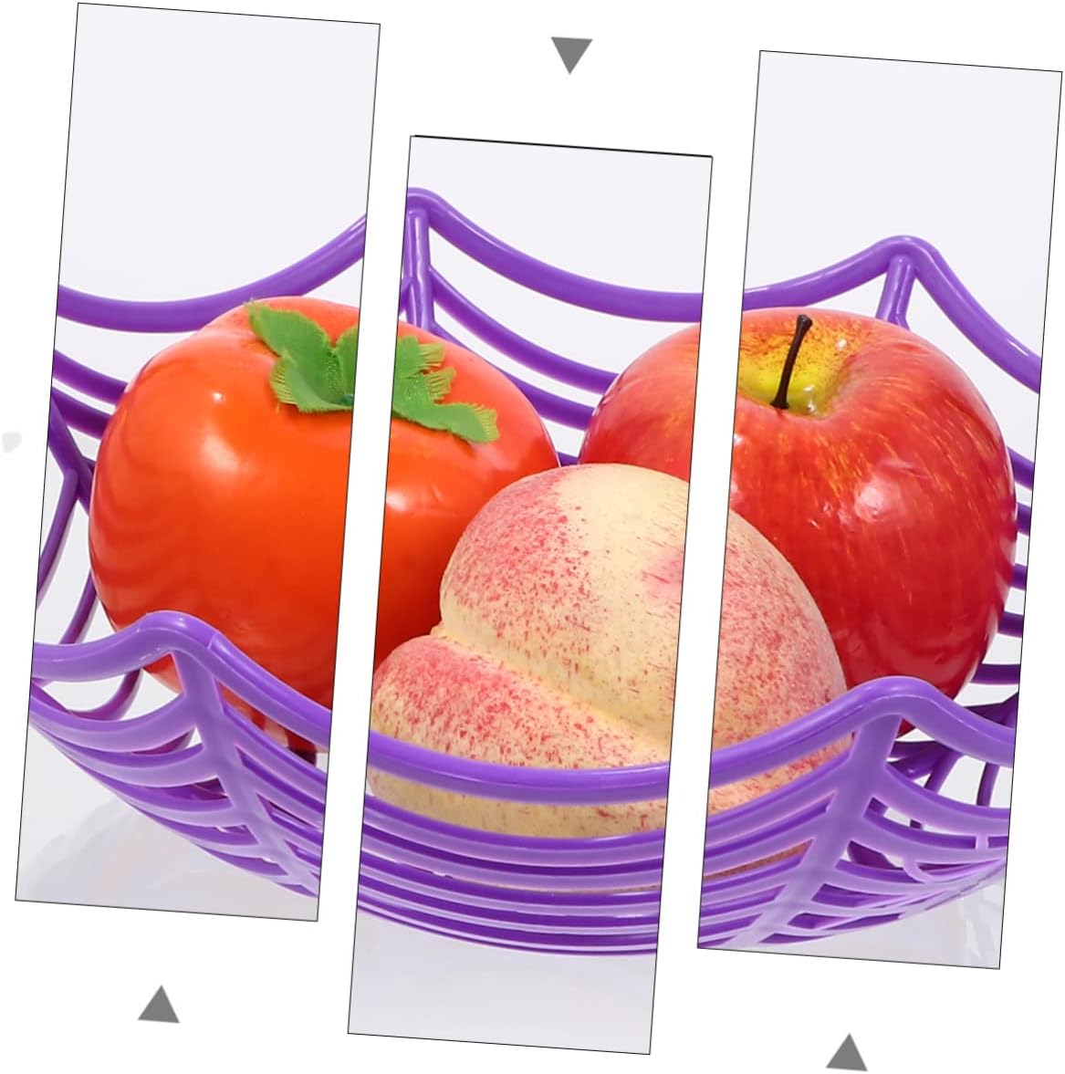 10pcs Halloween Spider Shape Candy Basket Fruit Storage Baskets for Spooky Decor for Parties Treats and Halloween Celebrations Random Colors