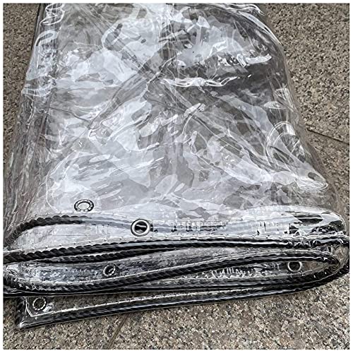 Lona transparente impermeable resistente al desgarro con vinilo 100% estanco 5