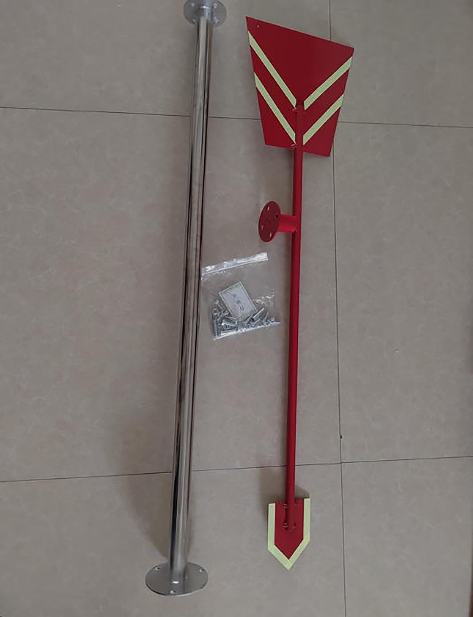 Odblaskowy wiatrowskaz w kształcie pasa, Spiralna świecąca odblaskowa wiatrowskaz w wielu rozmiarach(Luminous 150cm)