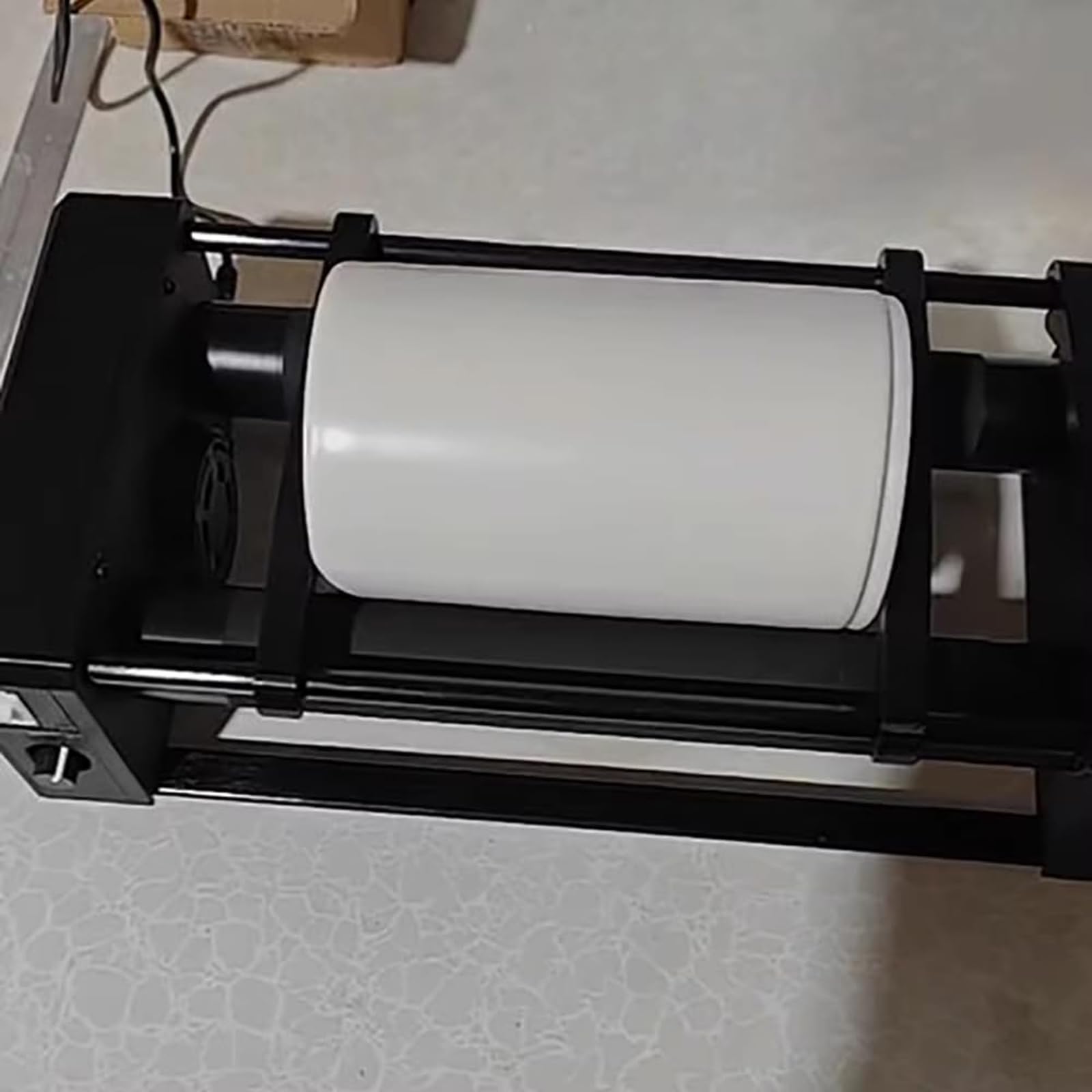 Mulino a Sfere da Laboratorio, Macchina per Lucidatura a Mulino a Sfere Orizzontale, con Contenitore in Ceramica da 0,4 L, capacità di Macinazione 30-150 Ml, con Timer Digitale
