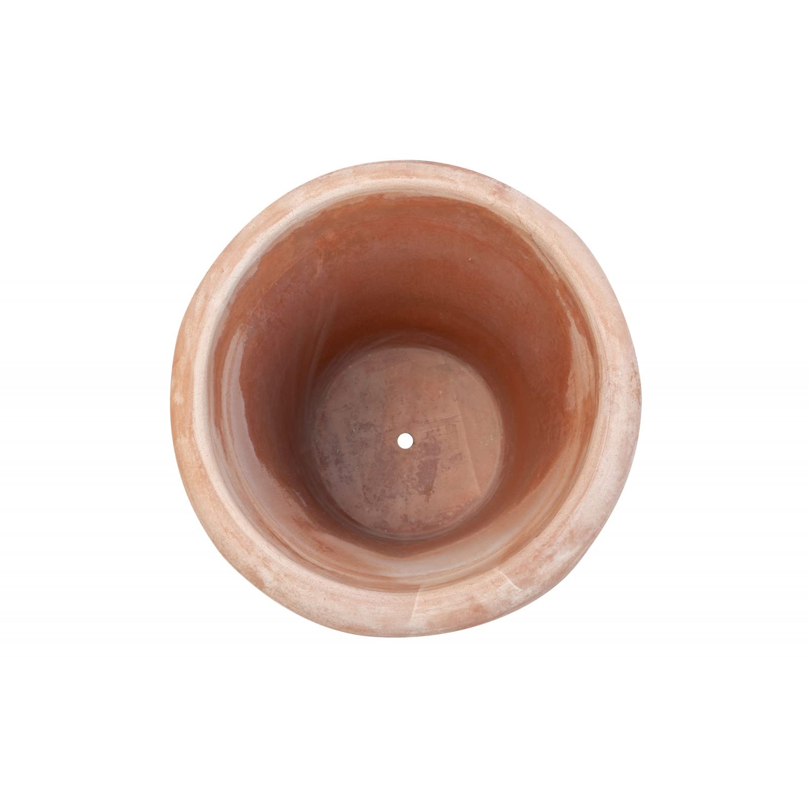 Biscottini Maceteros Decorativos Interior de Terracota L50xPR50xH44 - Vasos para hogar - Jarrones Decorativos Modernos - Macetas Decorativas Interior - Macetas Decorativas, Rojo