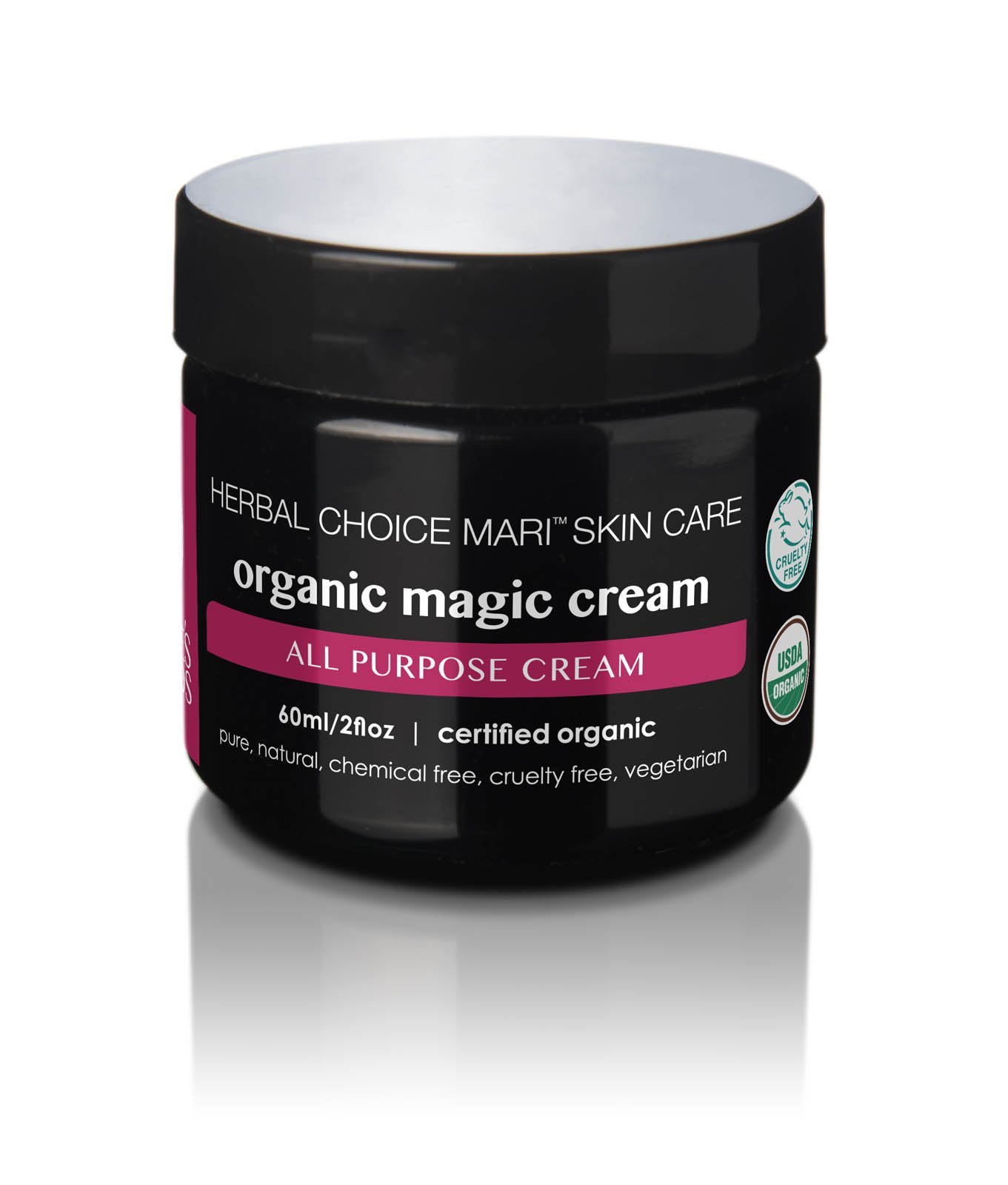 Herbal Choice Mari Organic Magic (Healing & Repair) Cream; 2floz BPA-Free Plastic
