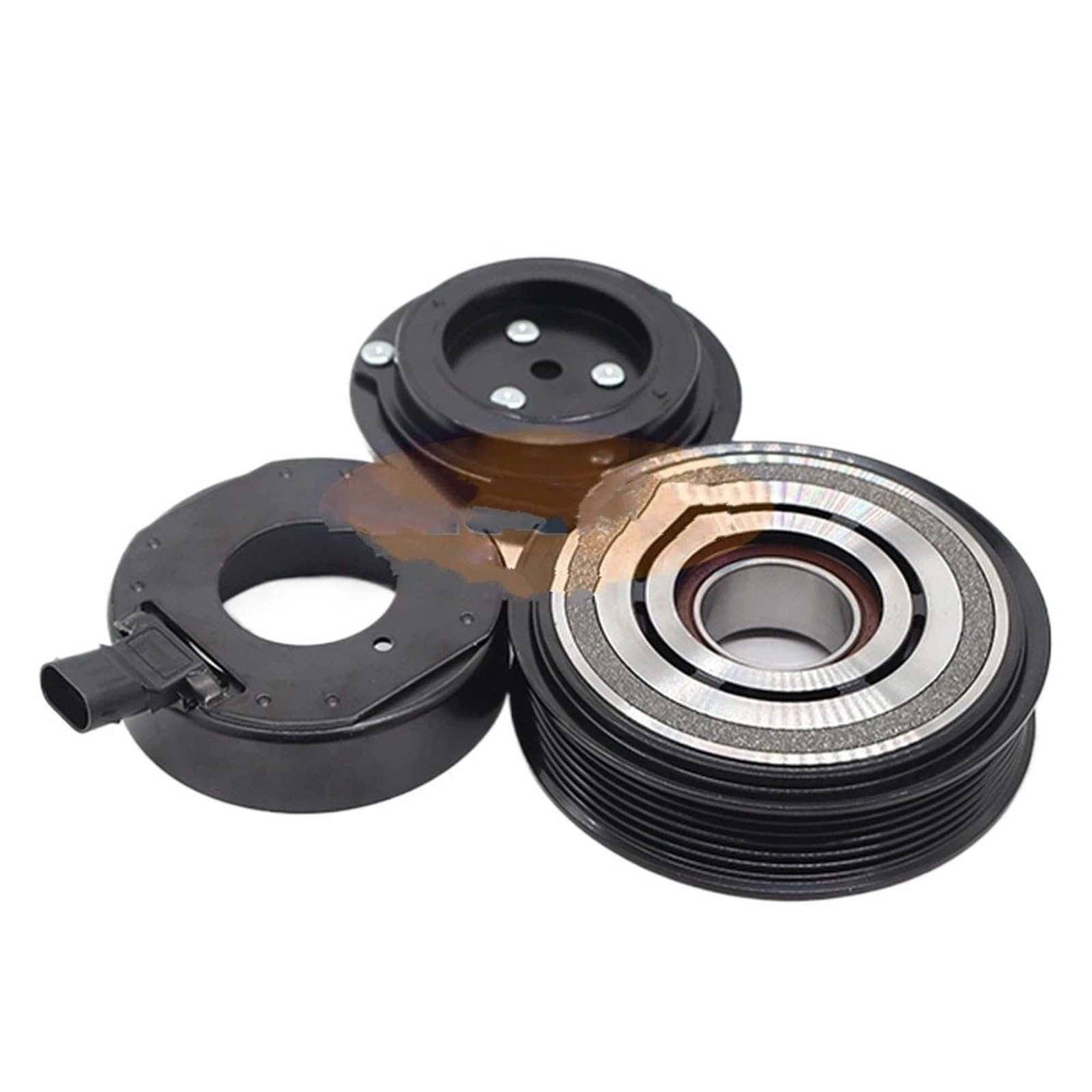 Qiuymgfg One Color Ac Compressor Clutch Kit Fit For Ssangyong Actyon Fit For Korando Fit For Rexton G4 2.0 6721305111 A/C Ac Air Conditioning Compressor Clutch