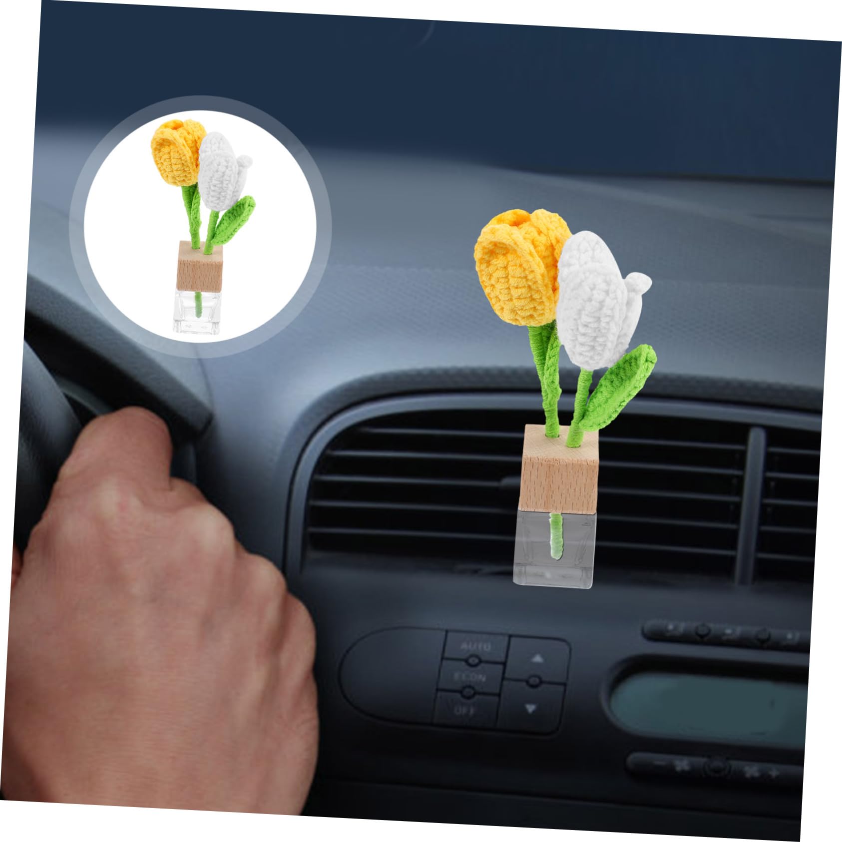 ABOOFAN 5 Flaconi Per Il Rilascio Di Fragranze Flaconi Per Diffusori Di Oli Essenziali in Flaconi Vuoti Con Decorazioni Floreali E Design Antiscivolo