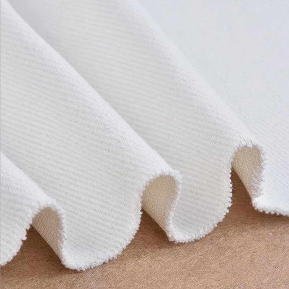 Tela vaquera por metros, tela vaquera, 250 x 150 cm, color blanco, tela vaquera para coser, tela vaquera gruesa, tela de patchwork, tela para manualidades, tela vaquera, mantel, parches, tela