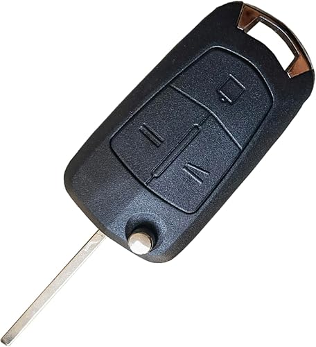 Miniatura 3 de Fundas para llave de coche para Opel Vauxhall Corsa D Astra H Zafira B 2004-2013, carcasa de llave de coche con tapa para control remoto, 3 botones