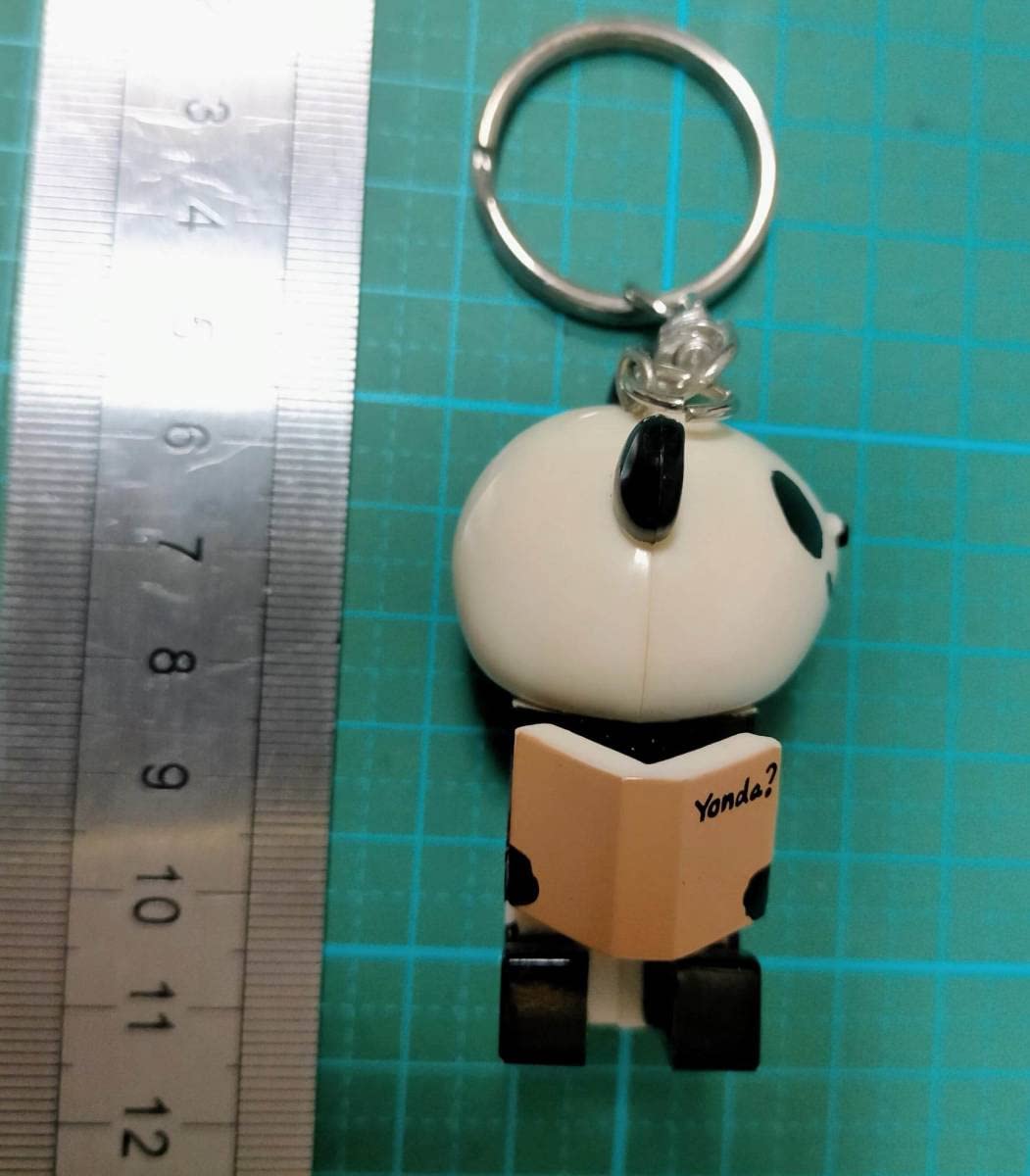Amazon.co.jp: 非売品 新潮文庫 Yonda？ キーホルダー ヨンダ パンダ 