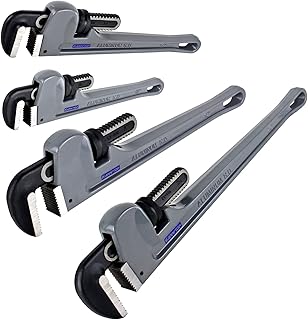 KARRYTON Aluminum Pipe Wrench Set, 10 14 18...,