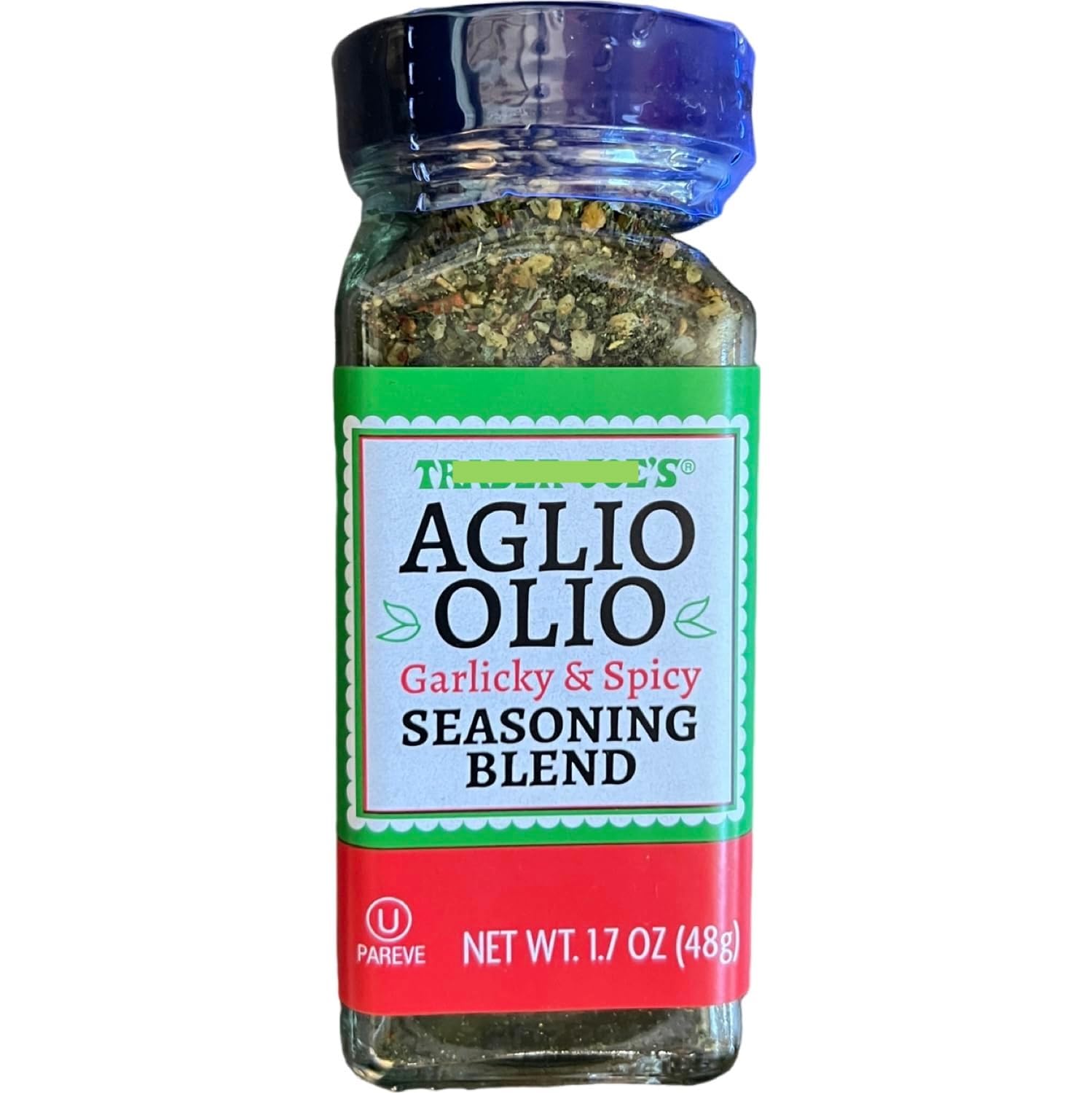 Trader Joe's Aglio Olio Garlicky & Spicy Seasoning Blend, 1.7 oz (Pack of 1)