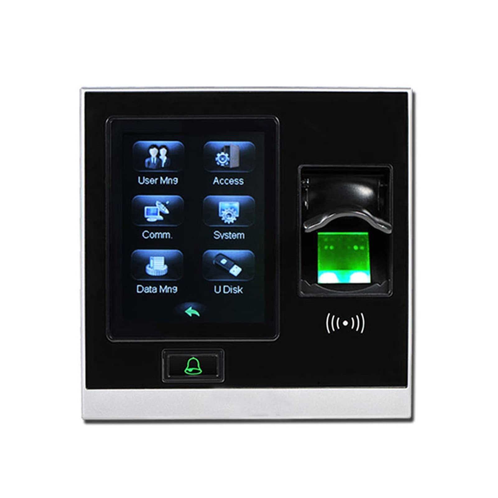 Clocking In Machine, Tcp/Ip USB, biometrische Fingerabdruck-Zugangskontrolle, Zeiterfassungsaufzeichnung, eigenständiges intelligentes Türsteuerungssystem, Sf400