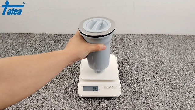 Colador para fregadero de cocina con cesta de desechos miniatura 6