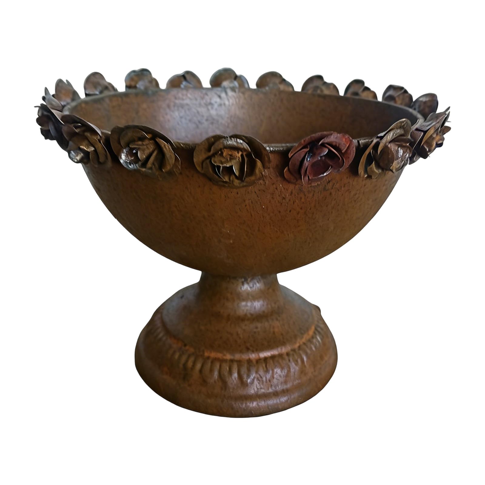 LUCKGONI Decorative Flower Container Plant Container Flower Plant Creative Iron Garden Balcony Flowerpot Decoration