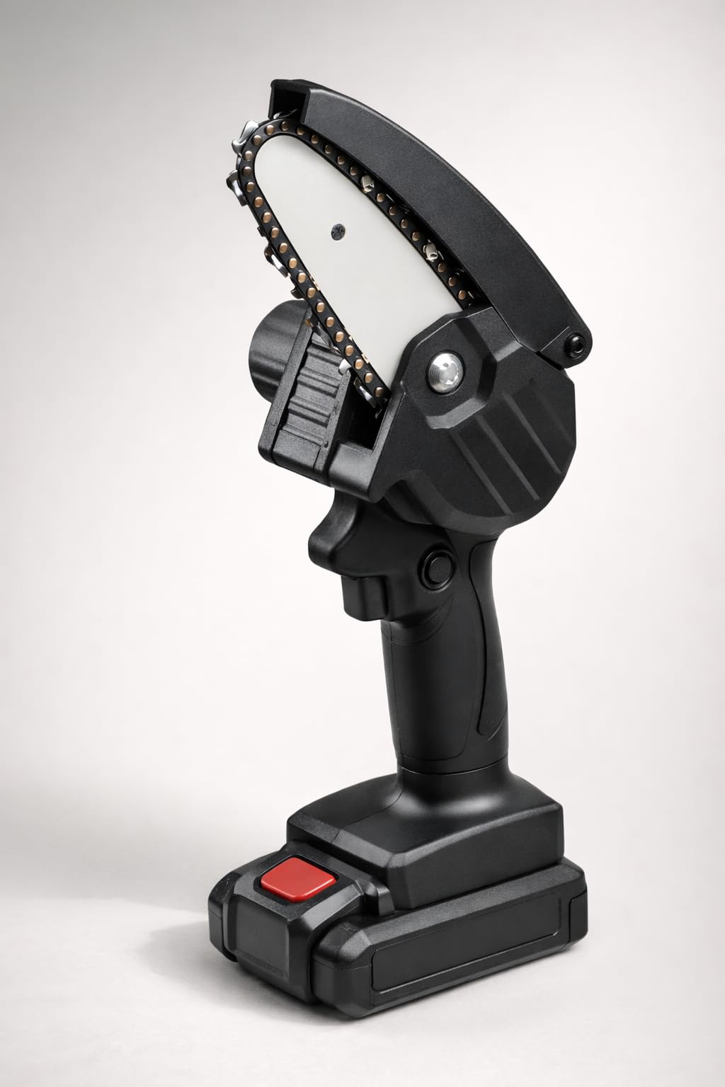 Mini Motosega a Batteria 4 Pollici per Potatura, Motosega Elettrica Portatile Compatta, Sega a Catena Manuale per Rami e Giardino, Leggera e Facile da Usare