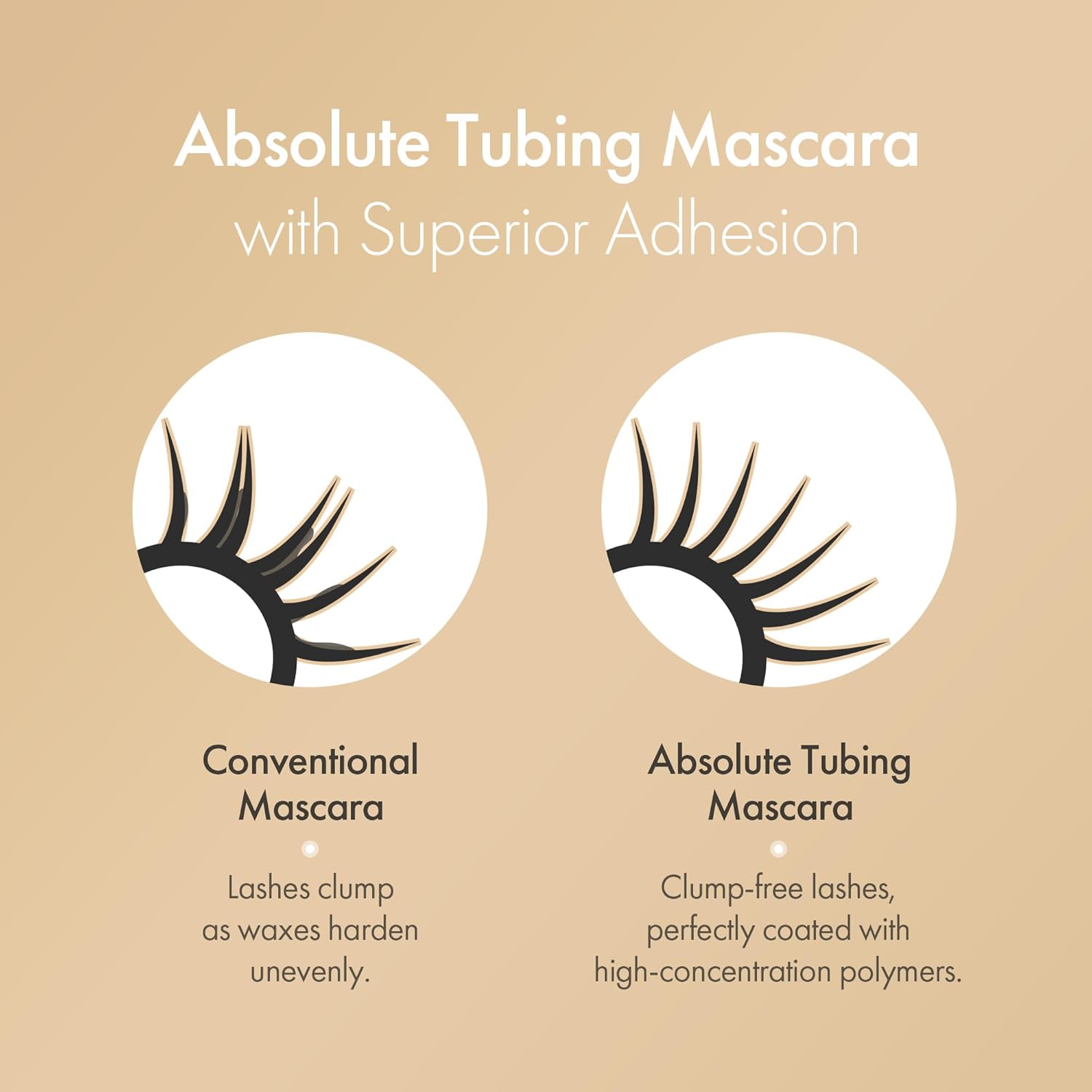 Volumizing Tubing Mascara – High-Polymer Concentration Ideal for Short or Droopy Lashes, Smudge-Proof, Long-Lasting Volume & False Lash Effect, Easy to Apply & Remove, 8.5 g | 0.29 Fl Oz