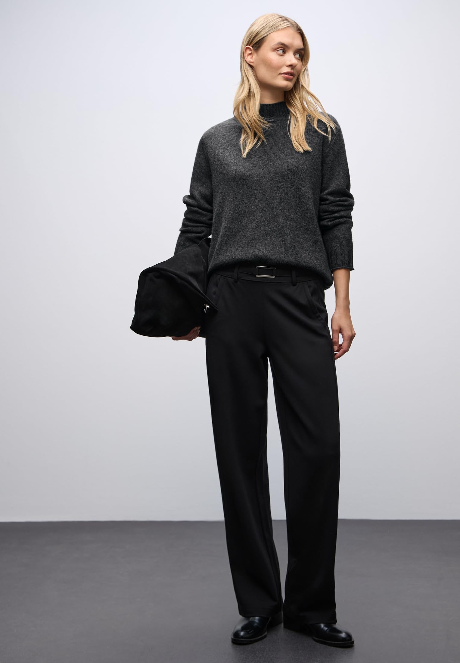 Street One Damen Basic Turtleneck Pullover