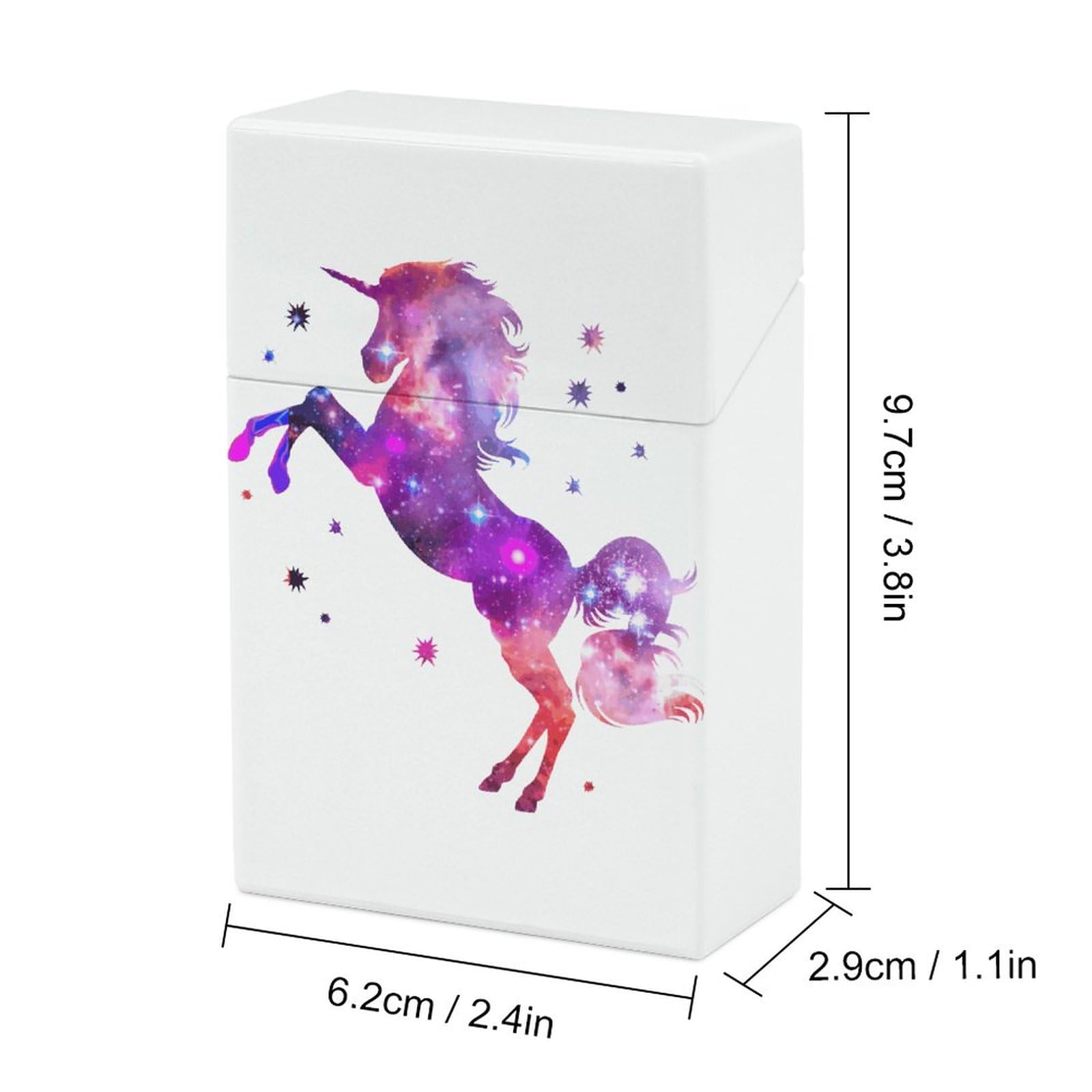 Space Unicorn Cigarette Case Cute Cigarette Pocket Holder Carrying Coin  Pouch Gift for Men Women : Amazon.ca: Health & Personal Care